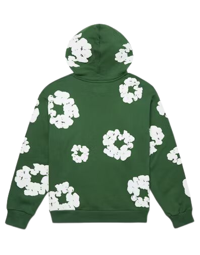 Denim Tears Cotton Wreath Hoodie (Green)