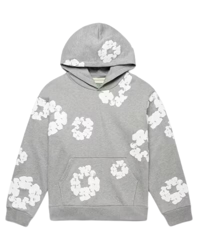 Denim Tears Cotton Wreath Hoodie (Grey)